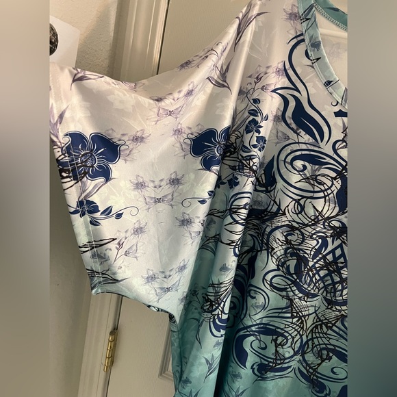 Short sleeve 3XL blouse - Picture 3 of 8